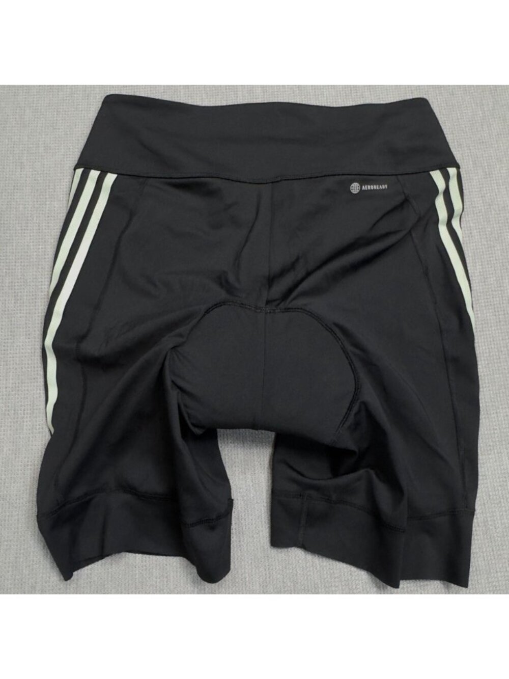 Adidas Black Cycling Shorts Womens Size 2X Tights Padded Seat Compression NEW - Picture 2 of 16